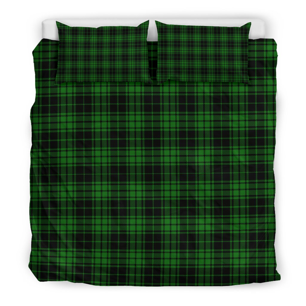 Green Tartan Plaid Pattern Duvet Cover Bedding Set