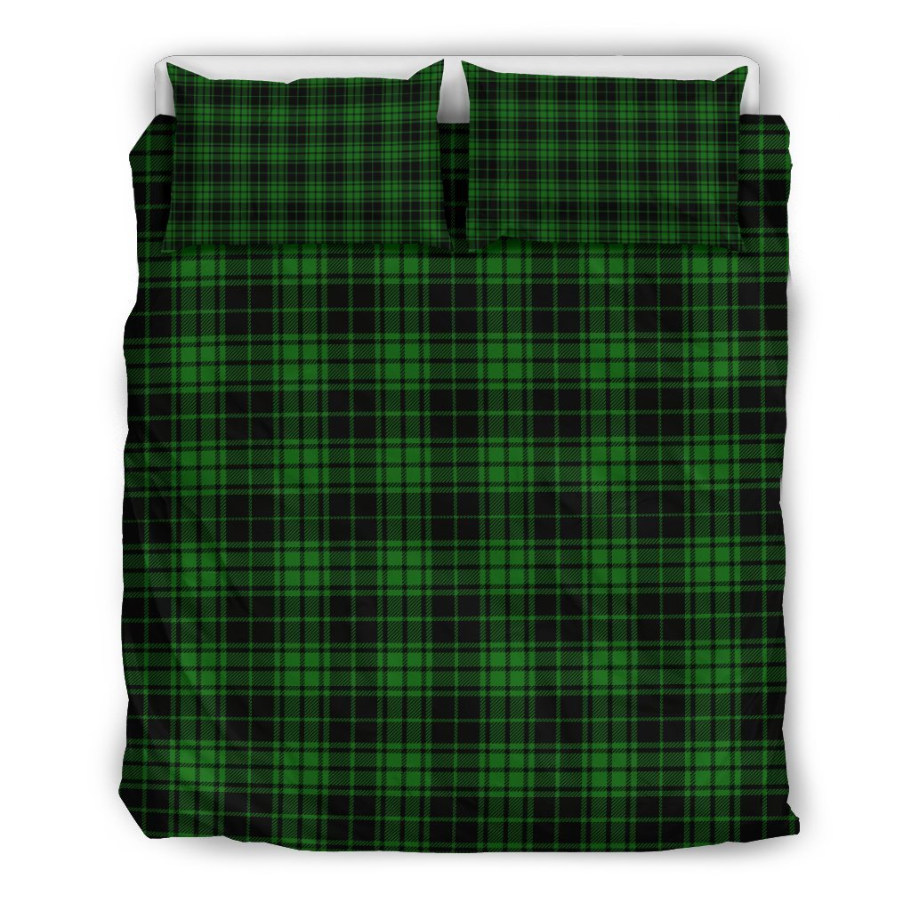 Green Tartan Plaid Pattern Duvet Cover Bedding Set