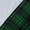 Green Tartan Plaid Pattern Fleece Blanket