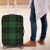 Green Tartan Plaid Pattern Luggage Cover Protector