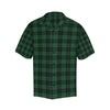 Green Tartan Plaid Pattern Men Aloha Hawaiian Shirt