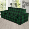 Green Tartan Plaid Pattern Sofa Slipcover-JTAMIGO.COM