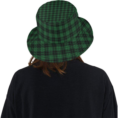 Green Tartan Plaid Pattern Unisex Bucket Hat
