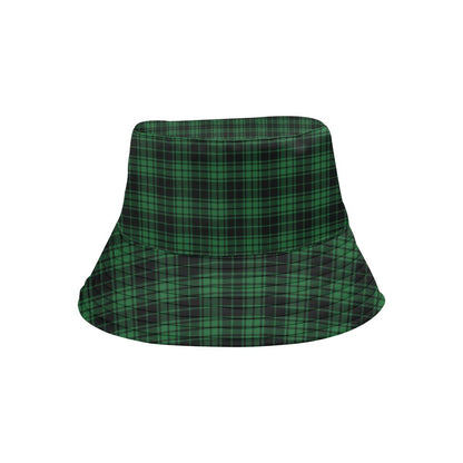Green Tartan Plaid Pattern Unisex Bucket Hat