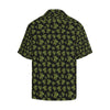 Green Tribal Turtle Polynesian Themed Men Aloha Hawaiian Shirt