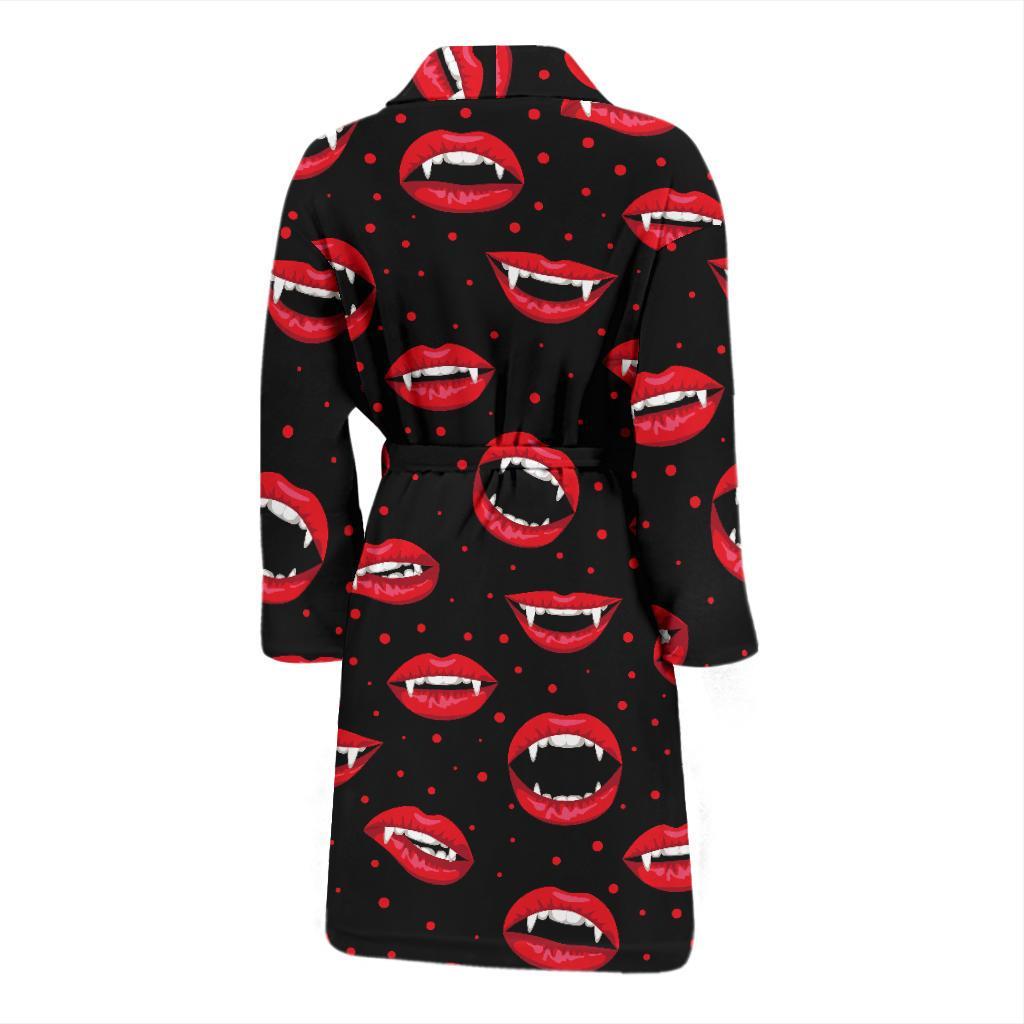 Halloween Pattern Print Design 01 Men Bathrobe-JORJUNE.COM