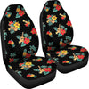 Hawaiian Flower Themed Print Universal Fit Car Seat Covers