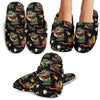 Hawaiian Island Themed Print House Slippers