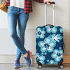 Hibiscus Flower Hawaiian Themed Luggage Cover Protector