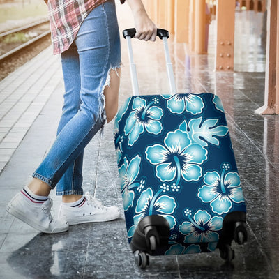 Hibiscus Flower Hawaiian Themed Luggage Cover Protector