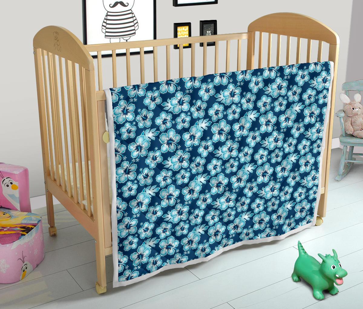 Hibiscus Flower Hawaiian Themed Premium Quilt-JTAMIGO.COM