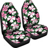 Hibiscus Pink Flower Hawaiian Print Universal Fit Car Seat Covers