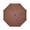 Holiday Tartan Plaid Pattern Automatic Foldable Umbrella