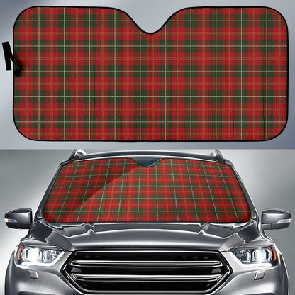 Holiday Tartan Plaid Pattern Car Sun Shade For Windshield