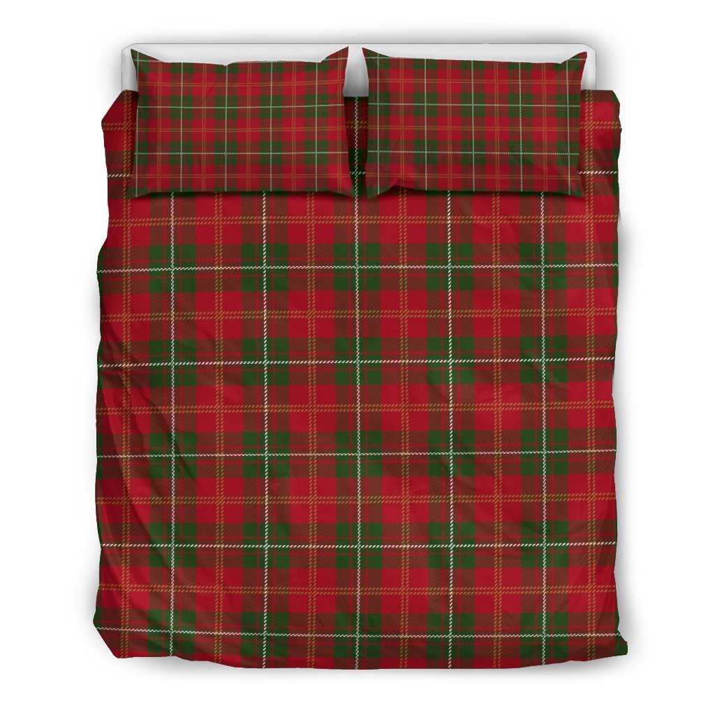 Holiday Tartan Plaid Pattern Duvet Cover Bedding Set