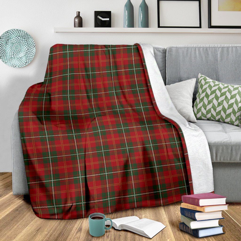 Holiday Tartan Plaid Pattern Fleece Blanket