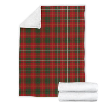 Holiday Tartan Plaid Pattern Fleece Blanket