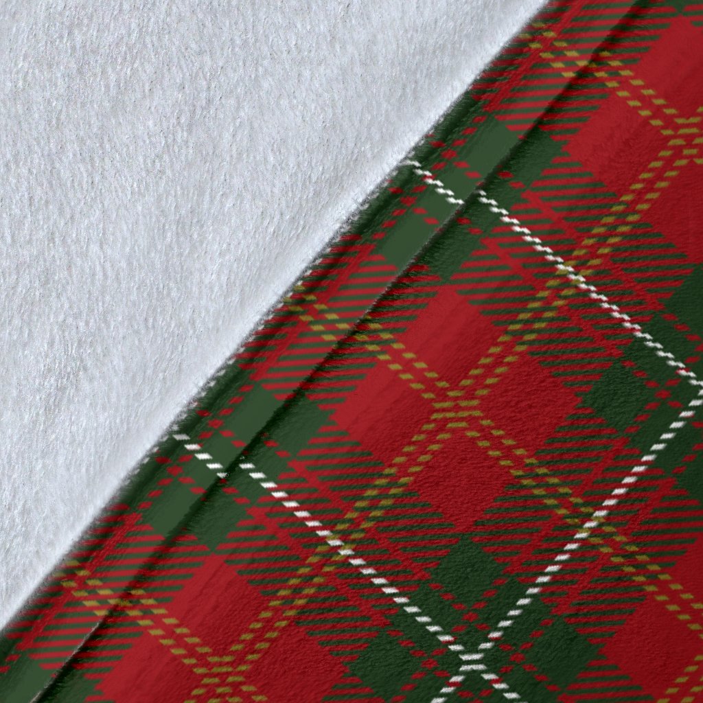 Holiday Tartan Plaid Pattern Fleece Blanket