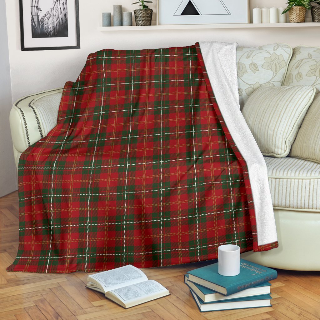 Holiday Tartan Plaid Pattern Fleece Blanket
