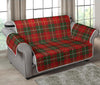 Holiday Tartan Plaid Pattern Loveseat Sofa Protector-JTAMIGO.COM