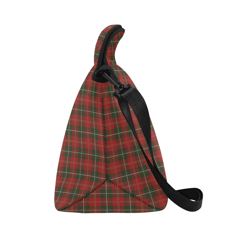 Holiday Tartan Plaid Pattern Neoprene Lunch Bag (Model 1669)(Large)-JTAMIGO.COM