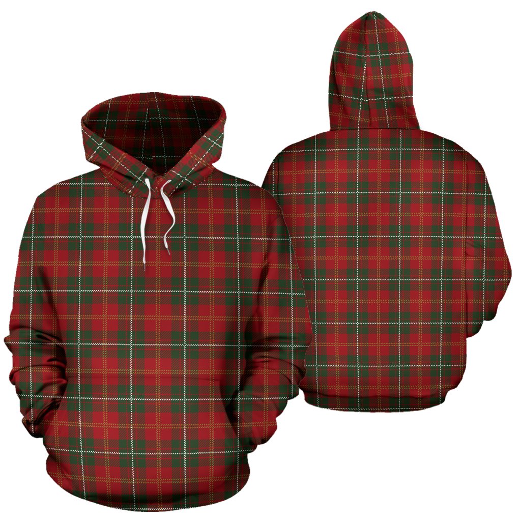 Holiday Tartan Plaid Pattern Pullover Hoodie