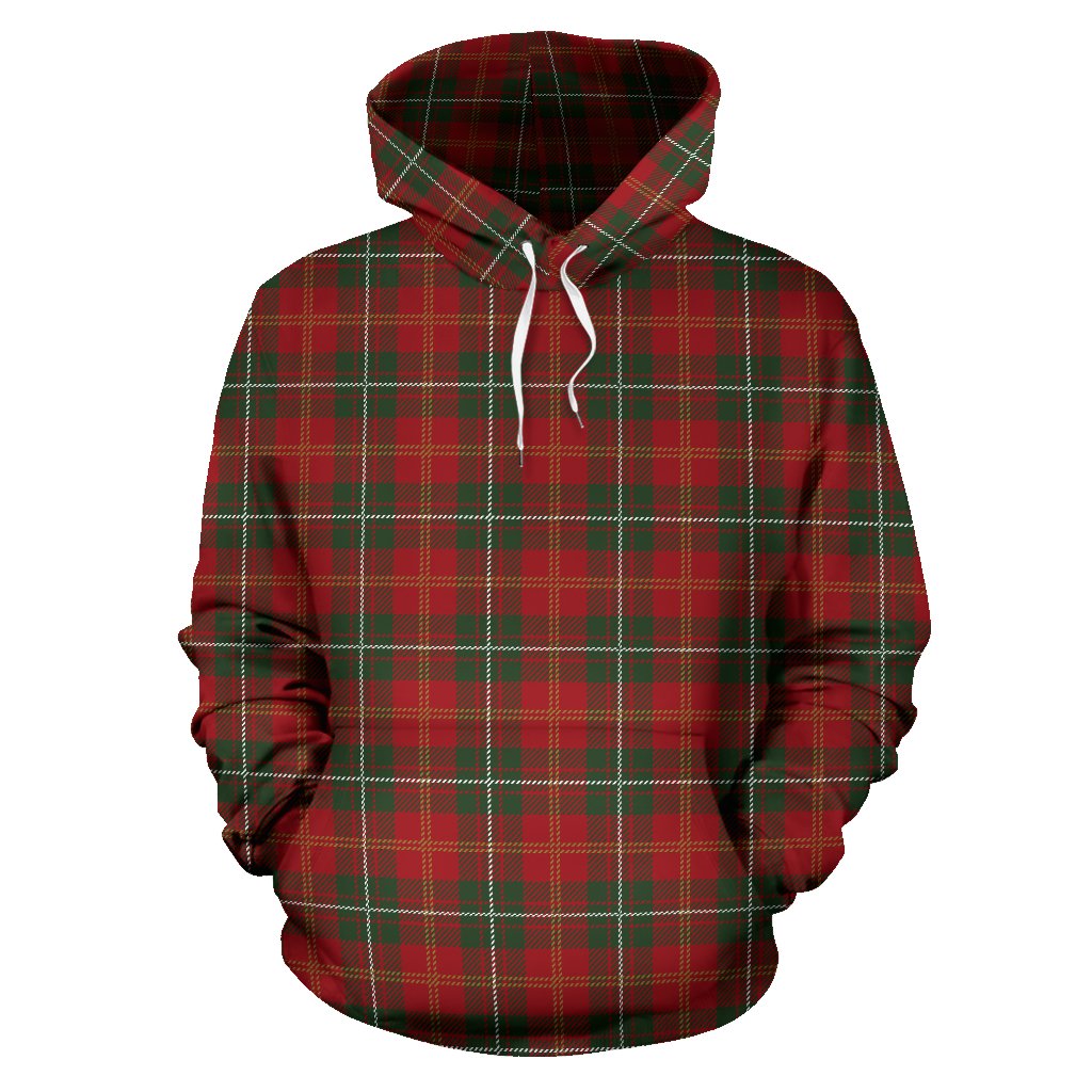 Holiday Tartan Plaid Pattern Pullover Hoodie