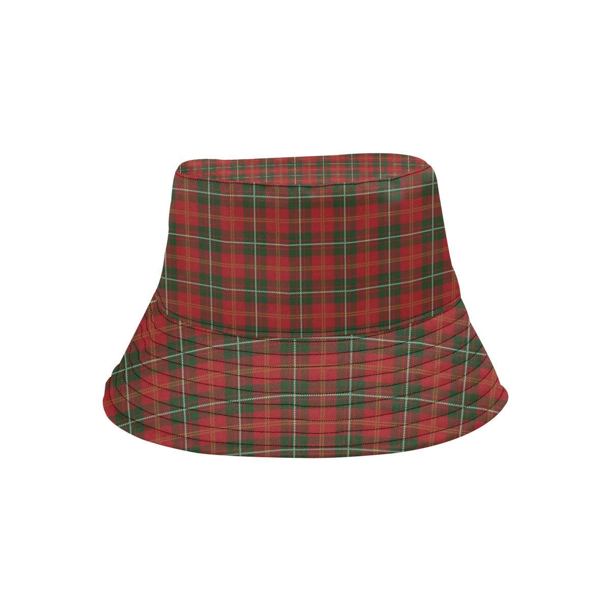Holiday Tartan Plaid Pattern Unisex Bucket Hat