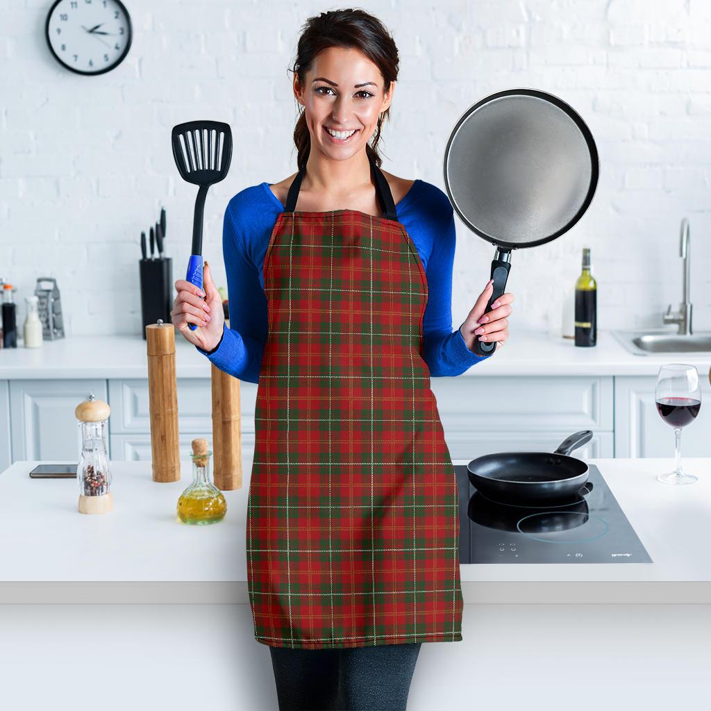Holiday Tartan Plaid Pattern Women Apron