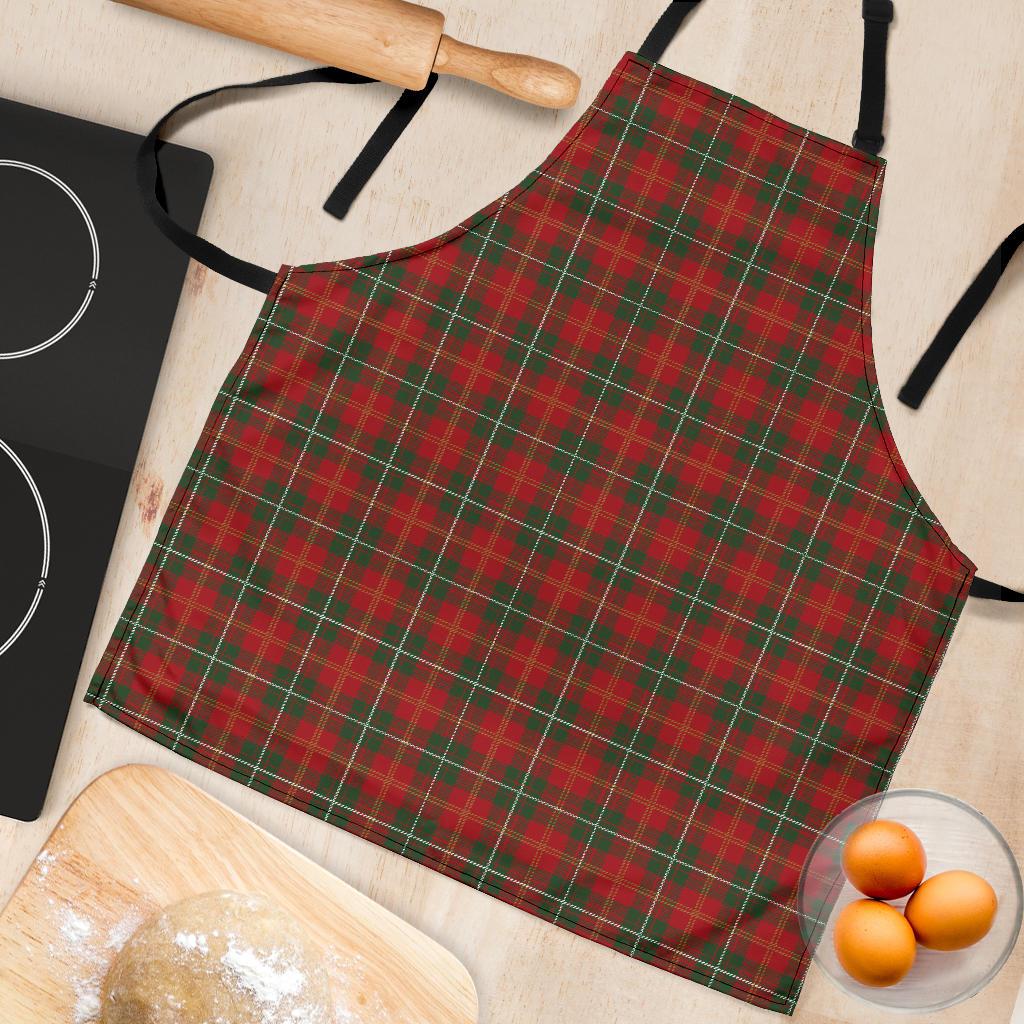 Holiday Tartan Plaid Pattern Women Apron