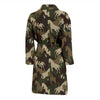 Horse Camo Themed Design Print Men Bath Robe-JTAMIGO.COM