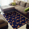 Horse Luxury Themed Pattern Print Area Rugs-JTAMIGO.COM