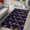 Horse Luxury Themed Pattern Print Area Rugs-JTAMIGO.COM