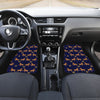 Horse Luxury Themed Pattern Print Car Floor Mats