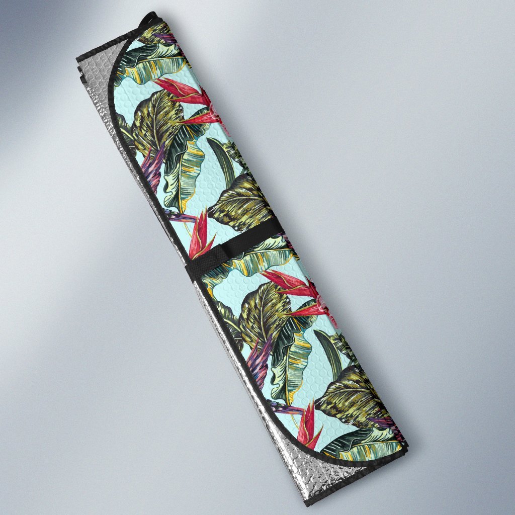 Hummingbird Cute Themed Print Car Sun Shade For Windshield
