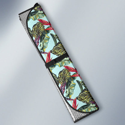 Hummingbird Cute Themed Print Car Sun Shade For Windshield