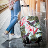 Hummingbird Cute Themed Print Luggage Cover Protector