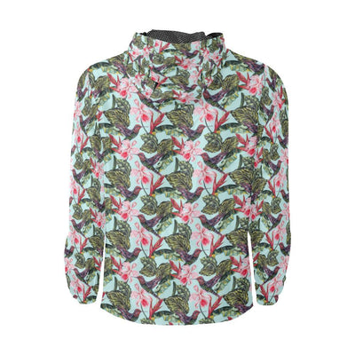 Hummingbird Cute Themed Print Men Windbreaker Jacket-JTAMIGO.COM