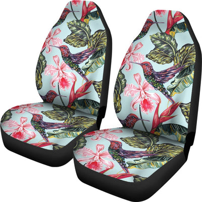 Hummingbird Cute Themed Print Universal Fit Car Seat Covers
