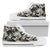 Hummingbird Gold Design Themed Print Women High Top Shoes