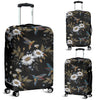 Hummingbird With Embroidery Themed Print Luggage Cover Protector