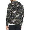 Hummingbird with Embroidery Themed Print Men Windbreaker Jacket-JTAMIGO.COM