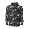 Hummingbird with Embroidery Themed Print Men Windbreaker Jacket-JTAMIGO.COM