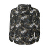 Hummingbird with Embroidery Themed Print Men Windbreaker Jacket-JTAMIGO.COM