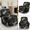 Hummingbird with Embroidery Themed Print Recliner Slipcover-JTAMIGO.COM