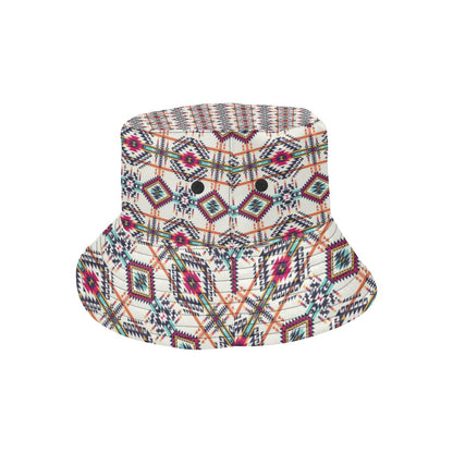 Indian Navajo Art Themed Design Print Unisex Bucket Hat