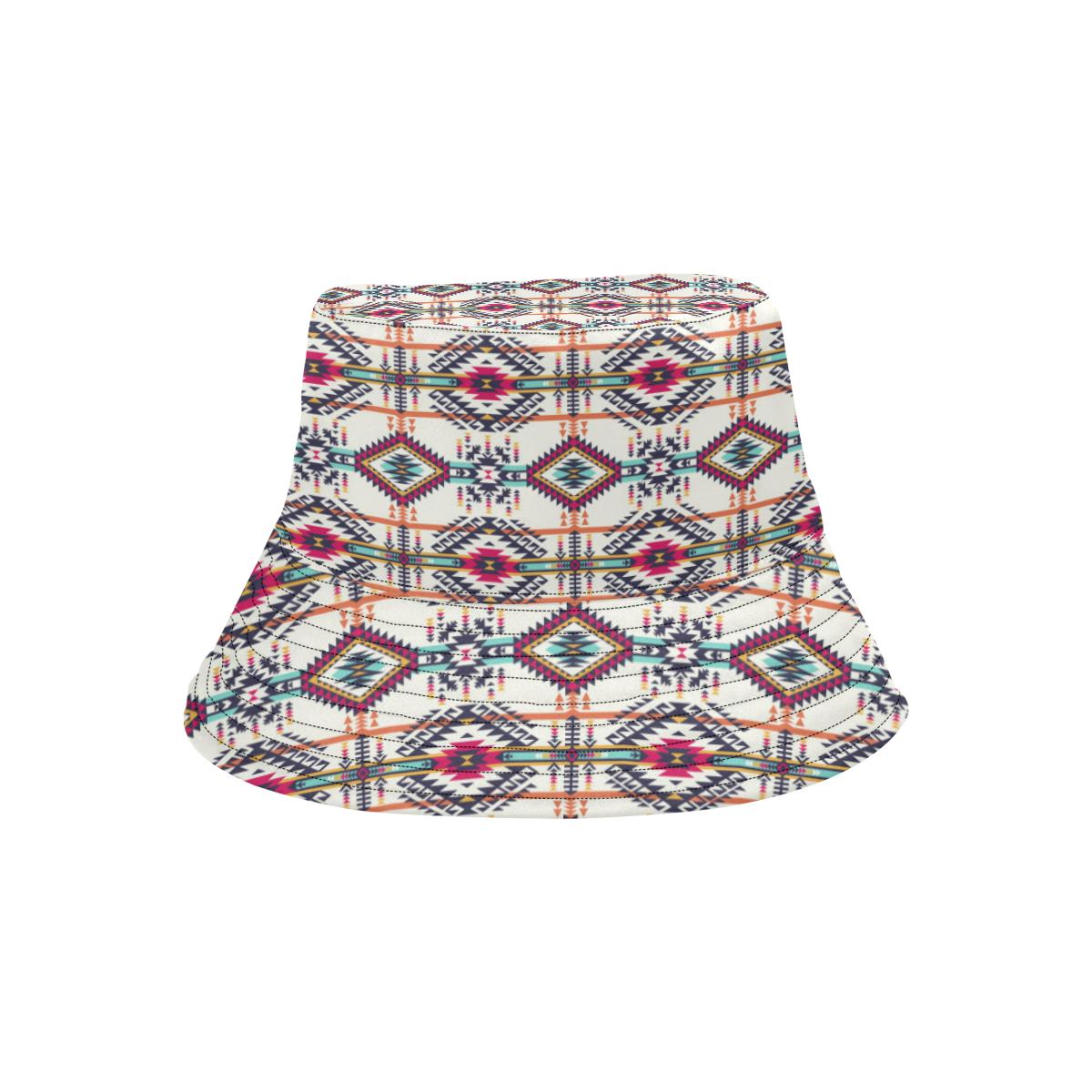Indian Navajo Art Themed Design Print Unisex Bucket Hat