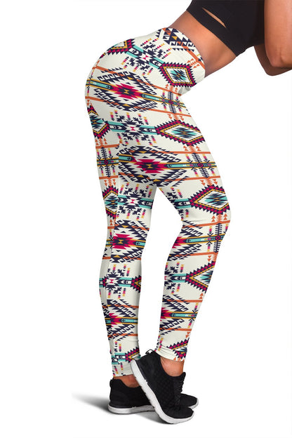 Indian Navajo Art Themed Design Print Women Leggings