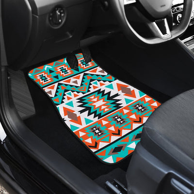 Indian Navajo Ethnic Themed Design Print Car Floor Mats