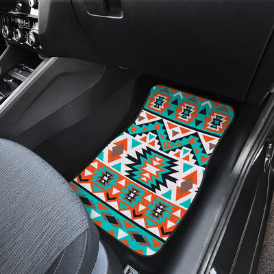 Indian Navajo Ethnic Themed Design Print Car Floor Mats